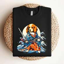 Women Lounge Tops - 黑色 - 查看 3