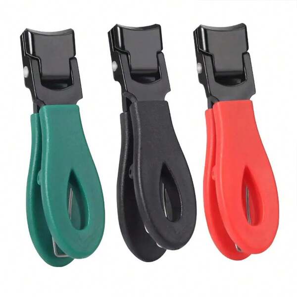 1 Peça Cortador de Unhas de Boca Larga, Diversos Estilos, Material Antiferrugem, Design Especial de Pressão, Alta Afiação, Tipo Fechado, Evita que as Unhas Voem