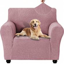 Ystyle 3-Seater Sofa Cover With Armrests, Universal Stretch Sofa Cover, Washable Cat Scratch-Resistant Sofa Cover, Stain-Resistant Stretch Sofa Cover, Non-Slip Sofa Cover - Rusty Rose - View 7