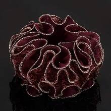 1 件女士缎面发圈、优质发带、马尾辫固定发饰、马尾辫固定器、发圈、发橡皮筋、发绳、发饰