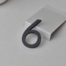 1 套 0-9 自粘彩色透明邮箱号码：酒店和办公室装饰门牌贴纸，金属饰面数字，耐用壁挂，适用于感恩节、万圣节、圣诞节房间装饰