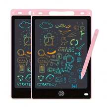 8.5-Inch LCD Drawing Tablet - Large Writing And Sketching Pad With Eye- Bright Colors, Ideal For Notes, Home,School Accessories, Office - Perfect Travel Toy And Christmas Gift, Digital Drawing Tablet, Graffiti Board