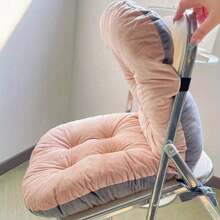 1 件柔软加厚靠垫，带靠背，长时间坐着很舒服，非常适合办公椅 - 彩色 - 查看 7