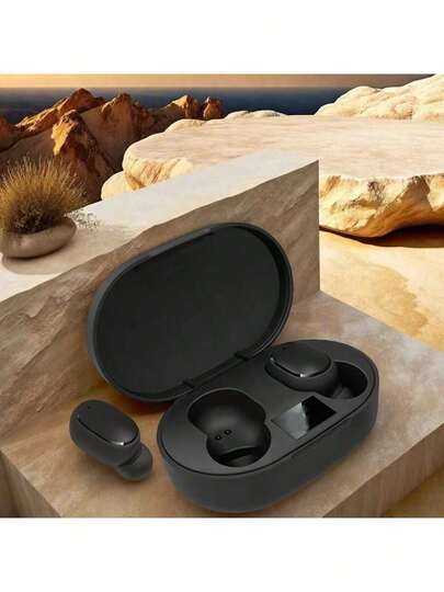 TWS Fone 蓝牙耳机无线耳机 LED 显示屏防噪音耳塞带麦克风无线蓝牙耳机适用于所有三星手机