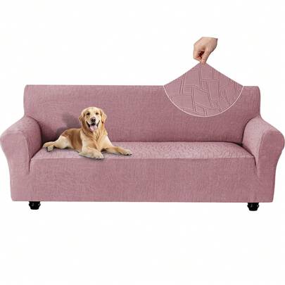  Ystyle 3-Seater Sofa Cover With Armrests, Universal Stretch Sofa Cover, Washable Cat Scratch-Resistant Sofa Cover, Stain-Resistant Stretch Sofa Cover, Non-Slip Sofa Cover