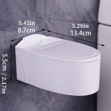 1pc Premium Wall-Mounted Toilet Ashtray - Stylish Decor For Home, Hotel & Office - Durable & Space-Saving, Perfect Multi-Functional Gift For Men, Women, Friends & Family - Ideal For Birthdays, Holidays & Home Decor