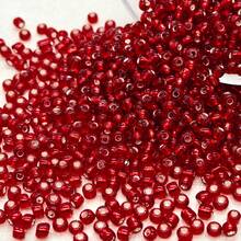 1 Bộ 150 hạt đơn sắc, 1800 hạt thủy tinh 12 màu thủ công DIY, 3mm, Thích hợp để làm đồ trang sức DIY, Thiết kế dệt, Bộ dụng cụ làm đồ trang sức - Hạt bạc 3mm - Xem 14