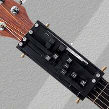 Guitar Learn Aid Tool With 16 Chords,Guitar Chord Trainer Folk Guitar Chords Learning System For Guitar Beginner - 黑色 - 查看 6