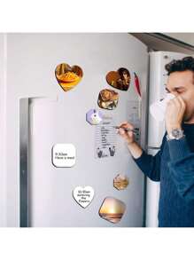 1/3/5/10pcs Custom Fridge Magnets, Printed With Any Of Your Designs Outdoor Decor Fridge Magnets Office And Kitchen - Storage Cabinet Magnets, Suitable For Many Occasions, Valentine's Day Gifts, Valentine's Day Gifts, Gifts For Her, Gifts For Him, Gifts For Mom, Gifts For Friends, Home Decor, Decoration, Personalized Gifts, Customized Gifts, Stylish, Fashion, Hipster,Fall Décor