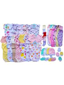 36-Piece Complete Cotton Baby Layette Kit For Newborn Baby Boy Or Girl - 查看 7