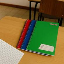 SIokarch Professional Spiral Notebook Double Ruled/Large Classic Squared 100 Hours Primary To Secondary - Big Picture - View 4