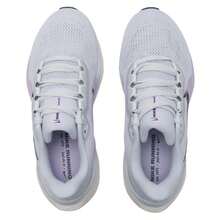 Nike 女士跑步鞋，轻便、减震、透气、舒适，适合日常穿着、户外休闲运动 W AIR ZOOM PEGASUS 41 FD2723-004 - 黑/白金色/淺銀灰/幻影灰白/丁香花紫 - 查看 4