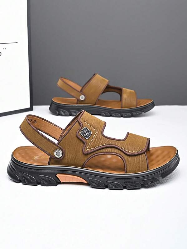 Men's Casual Sandals, Breathable, Water-Resistant, Non-Slip Beach Shoes