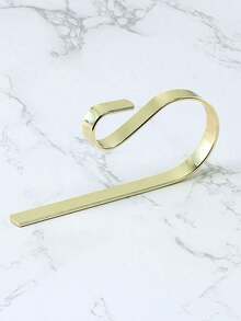 1pc Durable Metal S-Shaped Hook No Drill Wall Hanger Fireplace Hook Desk Edge Multi-Purpose Metal Hook For Home Organization And Space Saving, Ideal For Entryway, Living Room, Bedroom, Office, Kitchen, Mantel, And Workspace, Heavy Duty Mounting On Various Surfaces, Easy Quick-Grab Accessory Holder, Neat And Clutter-Display, Versatile Storage Solution For Coats, Bags, Hats, Keys, Tools, Towels, And Accessories - Multicolor - View 14