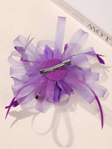 1 pièce Chapeau de Fascinateur élégant vintage avec voile, convient pour le jour des courses, la fête de mariage, polyvalent pour toutes les saisons