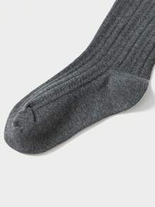 Balabala Girls Patterned Dance Tights – Soft Stretch Fall Pantyhose For Kids - Black and Gray - View 5