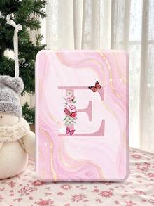 Pink Marble Letters Kindel Case ,26 Alphabet Designs Shockproof Protective,Compatible With Kindle Paperwhite 12th Gen 2024,Kindle (11th Generation) 2022 Release,With Auto Wake/Sleep,Four Corners Anti-Fall,Nature-Inspired Kindel Cover - Multicolor - View 9