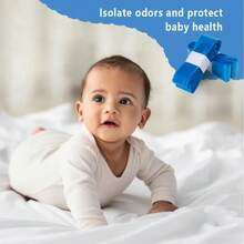 1/2/3/4/5pcs Baby Diaper Trash Bags, Diaper Garbage Bag Refill (1 Pack = 4.5m) - Multicolor - View 5