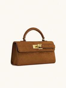 Petit sac carré, sac à main de niche, sac bandoulière mini Meyard - Multicolore - Voir 5