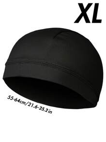 Musion Doublure de casque en maille absorbante de la transpiration, calotte crânienne à séchage rapide, Bonnet de sport pour coureur, motocycliste