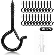 Decorative Hooks - 黑色 - 查看 1