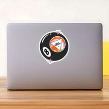 1 Miếng dán vinyl chống thấm nước hình quả bóng ma thuật tám màu Hỏi chuyên gia trị liệu, Hình dán hài hước về sức khỏe tâm thần, Đồ trang trí bình nước máy tính xách tay bóng loáng cho sổ tay đọc sách điện tử, Quà tặng độc đáo nâng cao nhận thức về chăm sóc bản thân cho học sinh và bạn bè, Phụ kiện hỗ trợ sức khỏe tâm lý - Nhiều màu - Xem 9