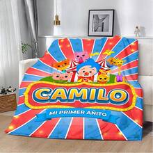 Cartoon Anime Printed Blanket Picnic Blankets Plims Plims Warm Blanket Soft And Comfortable Blanket Home Travel Birthday Gift - 154HY910E02 - View 1