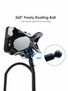 1 件 360 度旋转床头手机支架，适用于智能手机、平板电脑、直播、桌面安装手机支架配件 Nan 360° 旋转