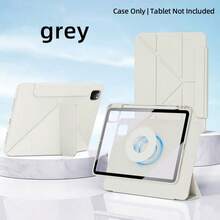 Magnetic Detachable IPad Protective Case, Suitable For 2020/2021/2022 IPad Pro 11 Inch, 3+Y Folding Design With Pencil Slot, Clear Acrylic Bottom Shell, Fits IPad 10th Gen, IPad Mini 7/6, And IPad 7/8/9 10.2 Inch, Multi-Angle Stand, Smart Sleep/Wake Function, Easy To Operate - Black - View 19