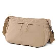 Multineos Comercial Multineos High Quality Nylon Waterproof Casual Men's Women's Bag - 卡其色 - 查看 3