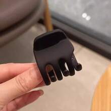 3件装高马尾爪夹发饰女士时尚发夹秋季配饰