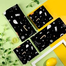 2/4 Pcs Set, Dish Towels, Pumpkin Face Print Microfiber Modern Absorbent Cloth, Halloween, Cooking And Baking Tea Towels, Printed Dish Cloths, Cleaning Towels, Hand Towels, Super Soft And Highly Absorbent, Gift For Neighbors, Moms, Friends, Birthday, Halloween, Housewarming, Kitchen Decor, Household Essentials