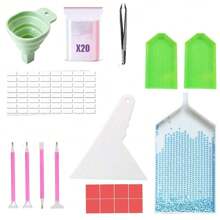 30/60/120/180/240 个插槽、钻石画收纳盒、升级版帆布收纳盒，配有配件防震珠子和艺术品收纳架、便携式珠宝容器（带工具）、多功能工艺和缝纫用品套件、塑料材质