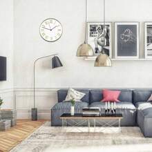 Arabic Roman Numeral Wall Clock Dial, Suitable For Living Room Decor Home Decor - Arab - View 4