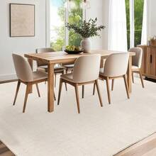 Modern Washable Solid Kitchen Printed Area Rug Easy To Clean Home Aesthetic Decor Carpet Stain Resistant Non Shedding Floorcover Low Pile Soft Entrance Runner Rug Non Slip Bordered Mat Throw Rug For Living Room Dinning Room Bathroom Bedroom Laundry - 米色 - 查看 4