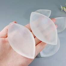 1 chiếc bát lăng trụ selenite trong mờ tự nhiên của Ma-rốc, bát selenite nhiều mặt lăng trụ, đồ trang trí đựng bát đựng vòng tay bằng đá thô, đồ trang trí nhà cửa, quà tặng ngày lễ - Selenit - Xem 6