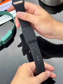 chinbersky Stylish & Practical School Supplies For Students – Ultra-Comfort Silicone Wristband For 4.0, Breathable Sports Strap For Active Men & Women - one-size - View 5