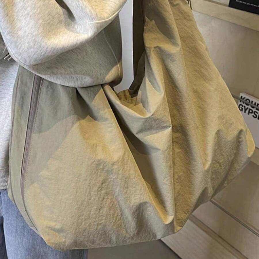 Women Shoulder Bags - 卡其色 - 查看 1