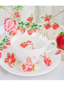 1 Stück dekorative Klebebänder mit Vintage-Motiven, Früchten, PET-Klebebandaufkleber 4,0 cm*2 m, ideal für Bullet Journals, Kunst, Scrapbooking, DIY-Basteleien, Planer, 6 Designs zur Auswahl