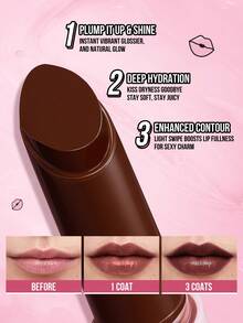 MISSLYN-Juicy Baby丰盈唇彩，不粘腻滋养唇部精华，葡萄籽油润唇膏，夏日活力丰盈唇釉，液体唇膏，红色唇膏，液体唇膏，纯素，无动物实验