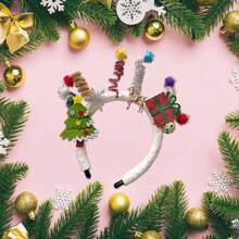 Creative Christmas Headband - White - View 3