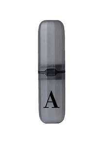 A-Z字母灰色便携式牙刷盒，让您的牙刷保持清洁，方便携带！旅行牙刷架，便携式牙刷杯套装，适合旅行、露营、出差和上学，多功能牙刷杯，旅行洗漱杯，牙刷和洗漱用品收纳套装，简约洗漱收纳盒，旅行必备，浴室配件，家居用品和收纳 - 彩色 - 查看 16