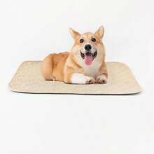 وسادة كلب قابلة للغسيل، وسادة جرو قابلة لإعادة الاستخدام، سجادة مانعة للانزلاق، حصيرة كبيرة للكلاب، وسادة تدريب ماصة ومانعة للتسرب، مناسبة للحيوانات الأليفة والأقفاص والمتاريس والأسرة والأرائك