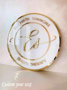 3D Mirror Gold Acrylic Lettering Business Sign | Custom Acrylic Beauty Logo Sign | | Round Business Logo Sign | Acrylic Business Signage Custom Business Acrylic Sign, Wall Salon Logo, Custom Acrylic Signage, Clinic Reception Sign, Beauty Spa Custom Logo, Wall Agency Sign,Multi-Functional,Ornamental,Letter,Solid Color,Exquisite,Stylish,Vintage,Modern,Colorful,Leisure,Basics,Casual,Soft,Unique,Customized,Personalized,Custom,Ideal Gifts For Her,Girlfriend,Her,Boyfriend,Friends,Multi-Functional,Ornamental,Letter,Solid Color,Exquisite,Stylish,Vintage,Modern,Colorful,Leisure,Basics,Casual,Soft,Unique,Customized,Personalized,Custom,Ideal Gifts For Her,Girlfriend,Her,Boyfriend,Friends