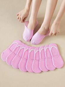 1/6/10/20 Đôi Tất cổ thấp cổ đơn giản, thoáng khí, thấm mồ hôi, dành cho cả nam và nữ, chống mùi, thích hợp để mặc hàng ngày, thể thao, ngoài trời, du lịch, hẹn hò, công sở, thường ngày, mọi mùa - Nhiều màu - Xem 6