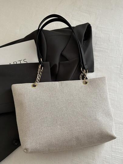 Large Capacity Shoulder Bag For Women New Fashion Underarm Bag Retro Slouchy Tote Aesthetic Minimalist Design Quiet Luxury Neutral Brown Faux Suede