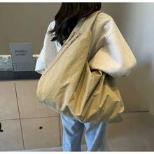 Women Shoulder Bags - 卡其色 - 查看 2