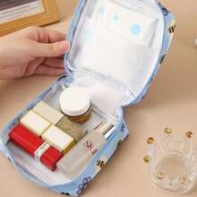 Borsa portasalvagente di grandi dimensioni, borsa portasalvagente con motivo cartoni animati, kit portatile per il ciclo mestruale, borsa impermeabile multifunzione, borsa portapannolini, borsa per assorbenti, borsa per prodotti femminili, borsa da viaggio, adatta per assorbenti, rossetti e monete, accessori per lo stoccaggio, essenziali per il ritorno a scuola, regalo per mamma, trousse per il trucco, regali di Natale, pochette, idee regalo per donne