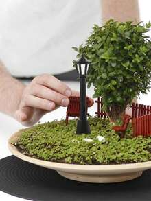 5pcs Mini Micro Christmas Street Light Models For Indoor And Outdoor Decoration Micro Landscape Garden Lighting Accessories, Creative Ornaments For Holiday Home Decoration And Scene Design ﻿ Christmas Decorations Room Decor Winter