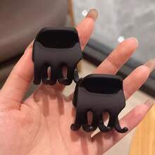 3件装高马尾爪夹发饰女士时尚发夹秋季配饰